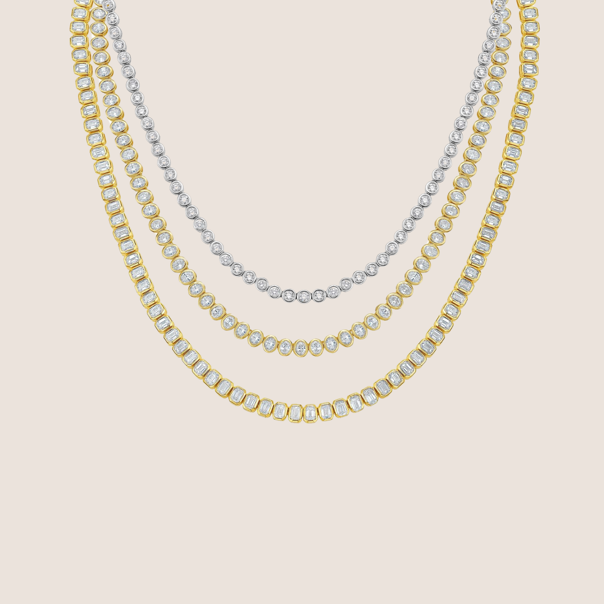 The Illusion of Luxury: New Bezel-Set Lab Jewelry