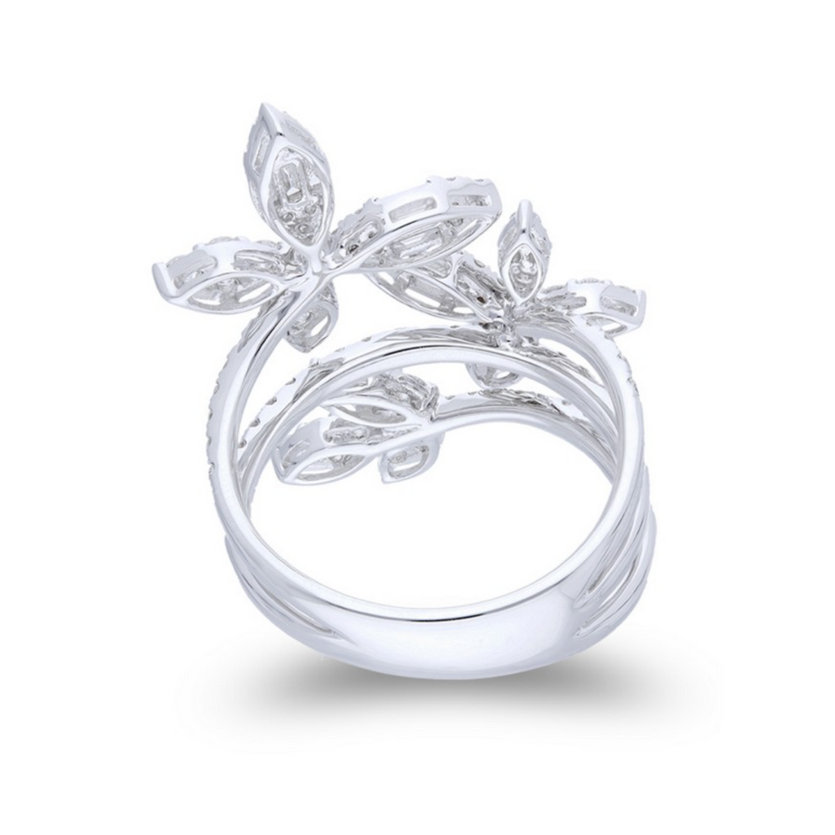 flower diamond ring