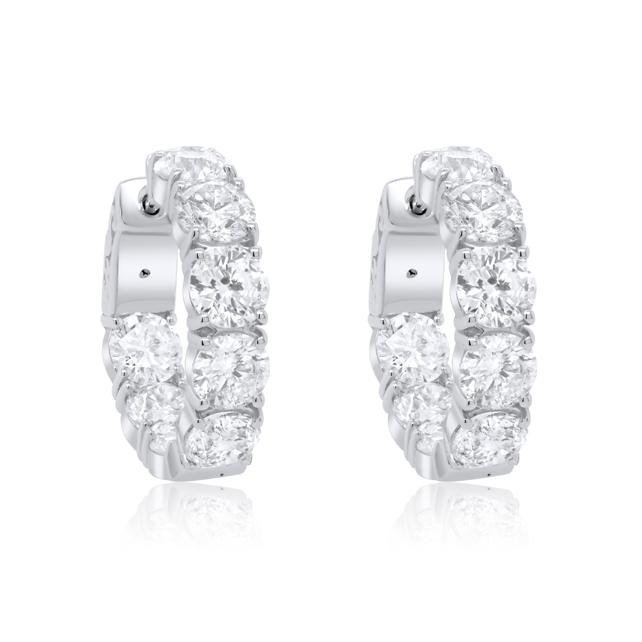 24k gold hoop earrings small