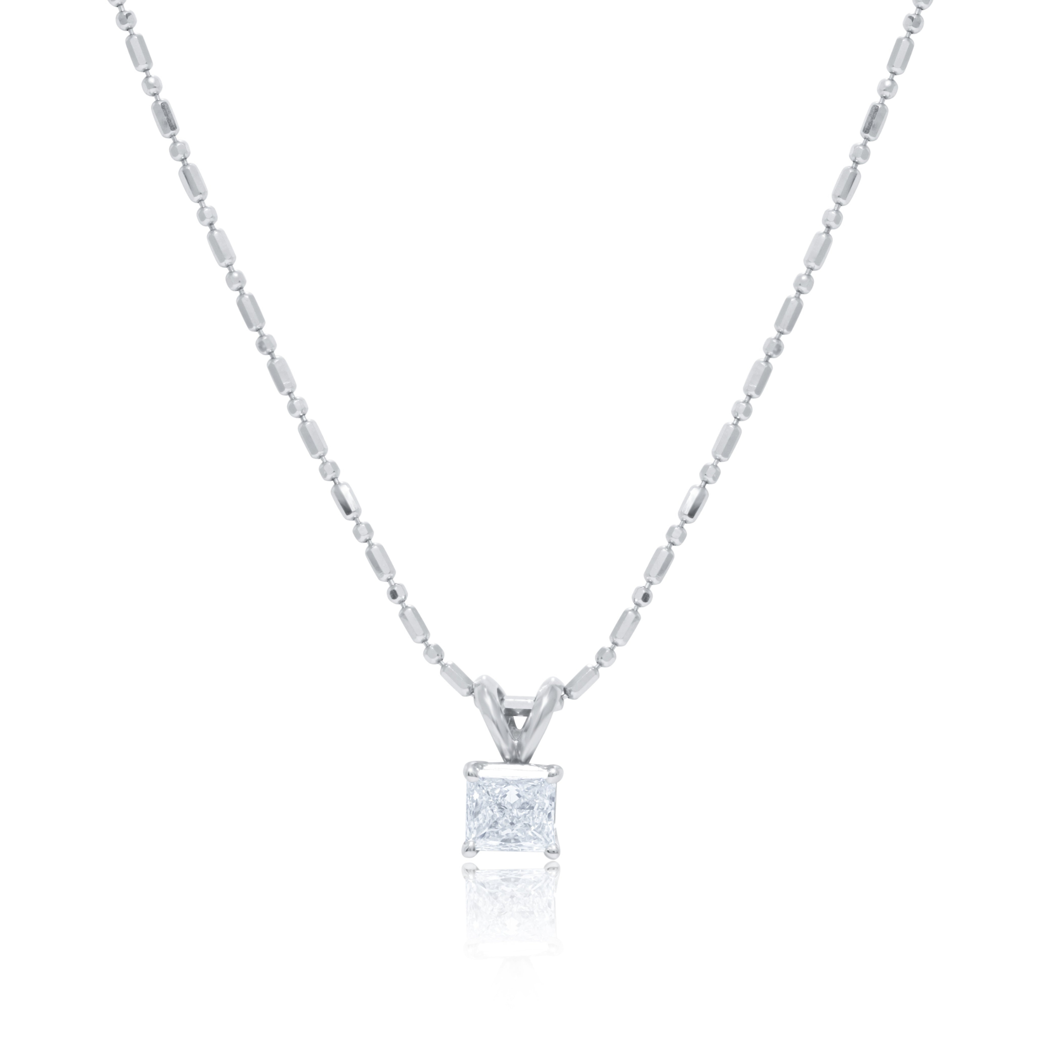 14kt White Gold Solitaire Diamond Pendant with 0.63 Cts.jpg