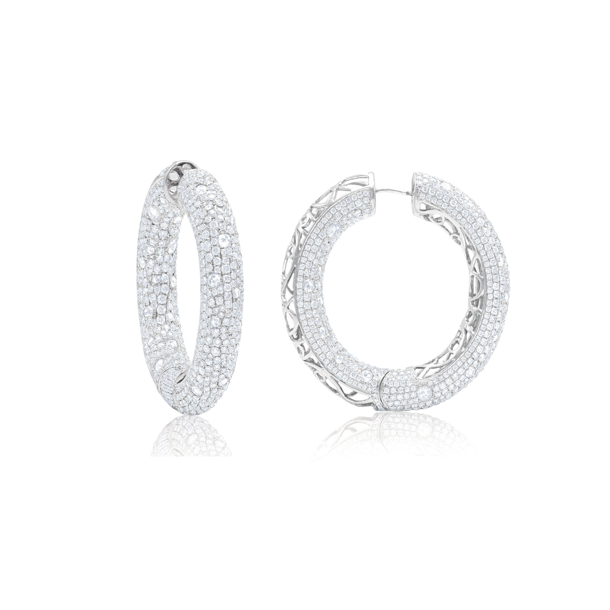 14k gold hoop earrings