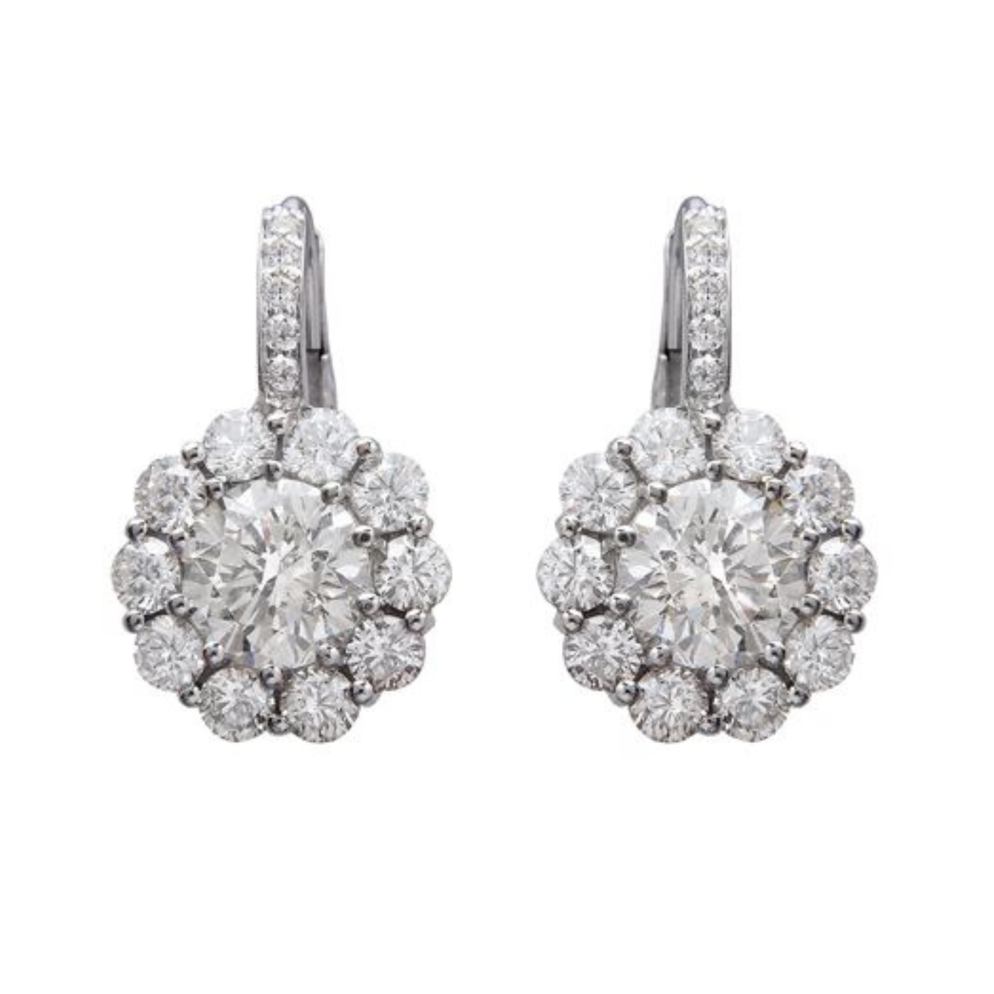 pearl drop earrings silver
