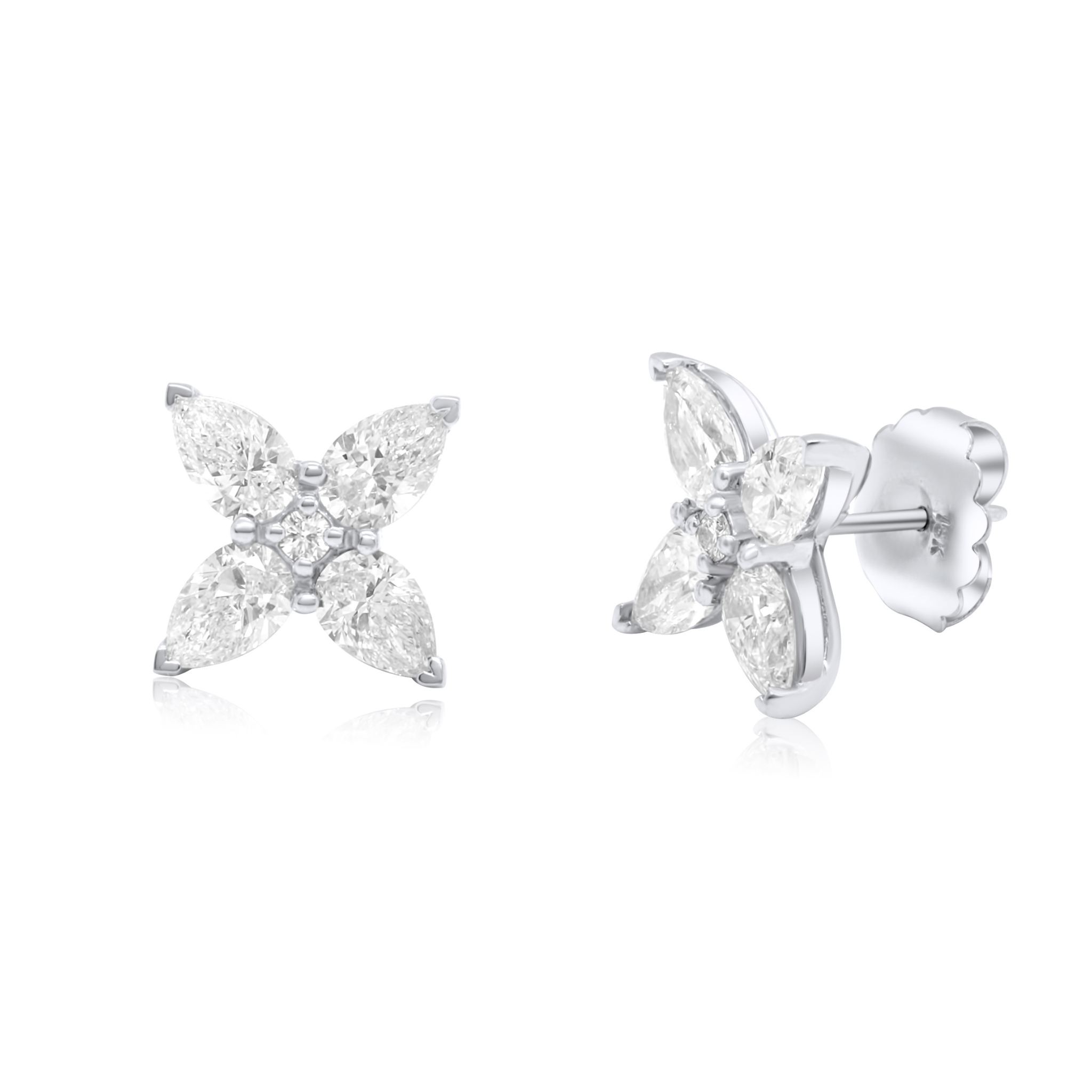 flower diamond ring