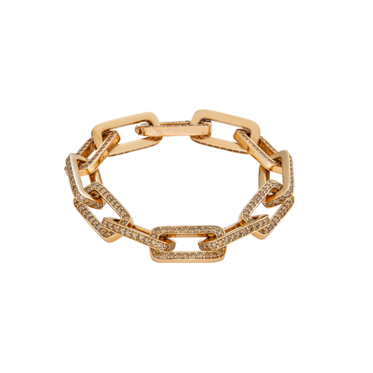 Champagne Diamonds Link Bracelet