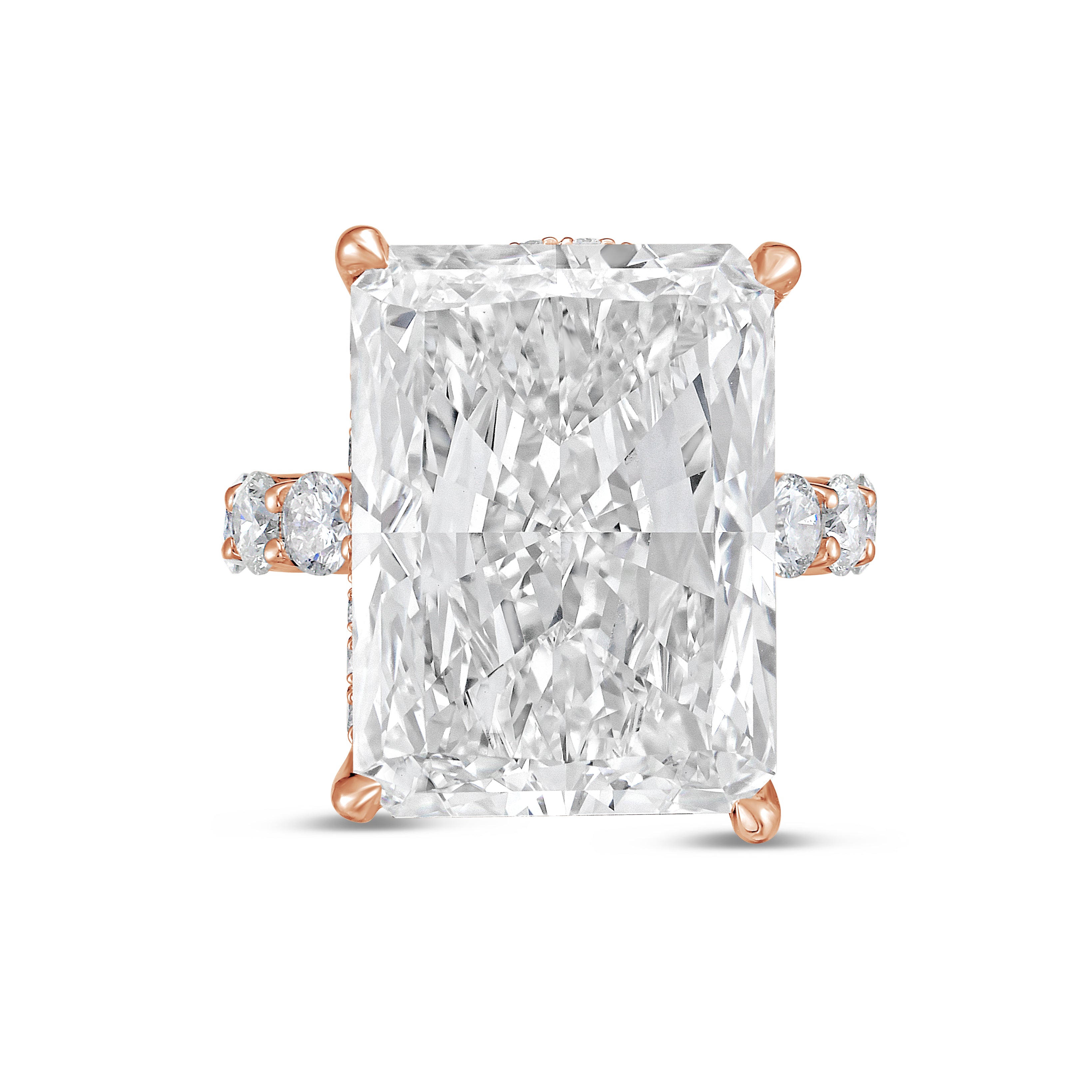 Lab Grown Radiant Diamond Ring