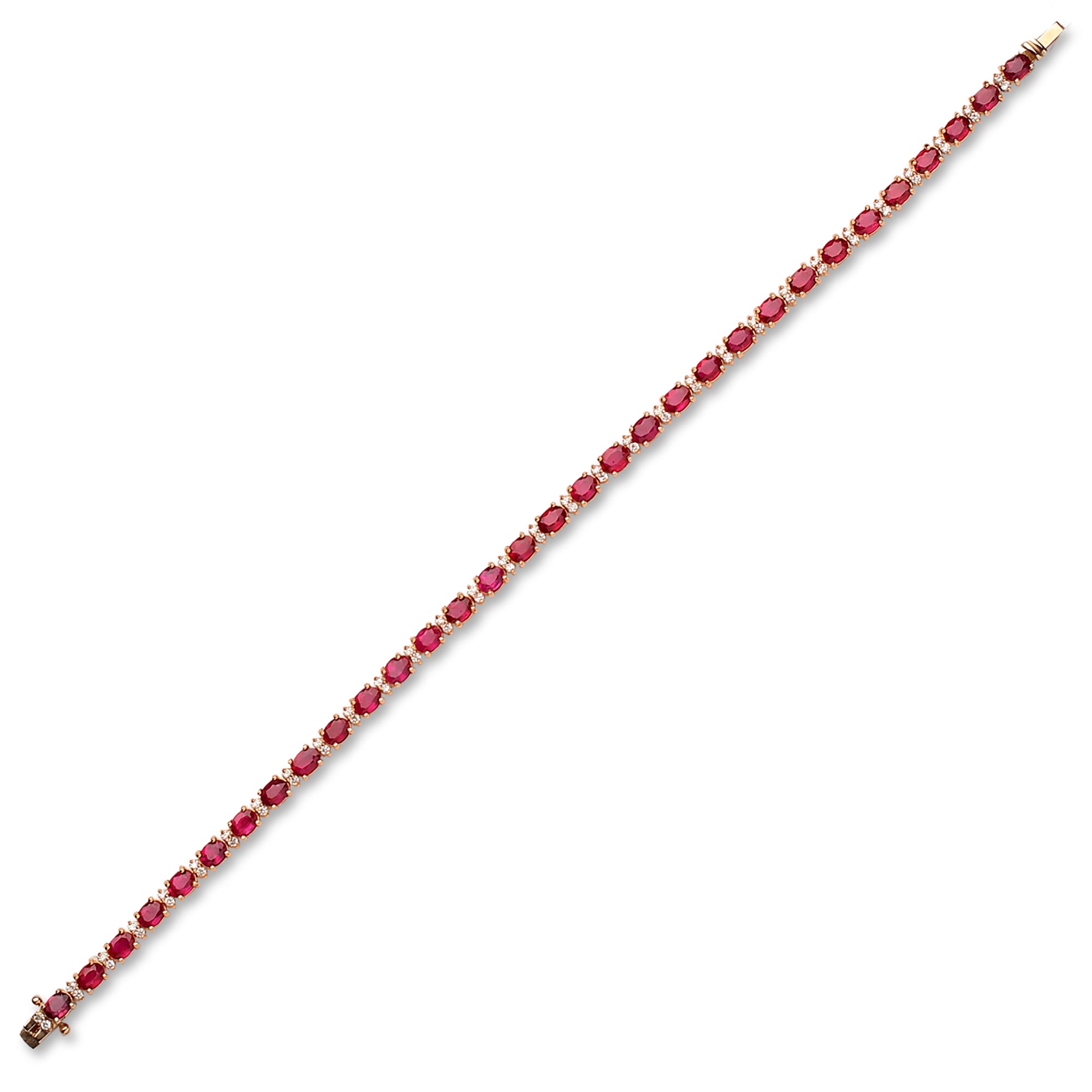 diamond tennis bracelet gold