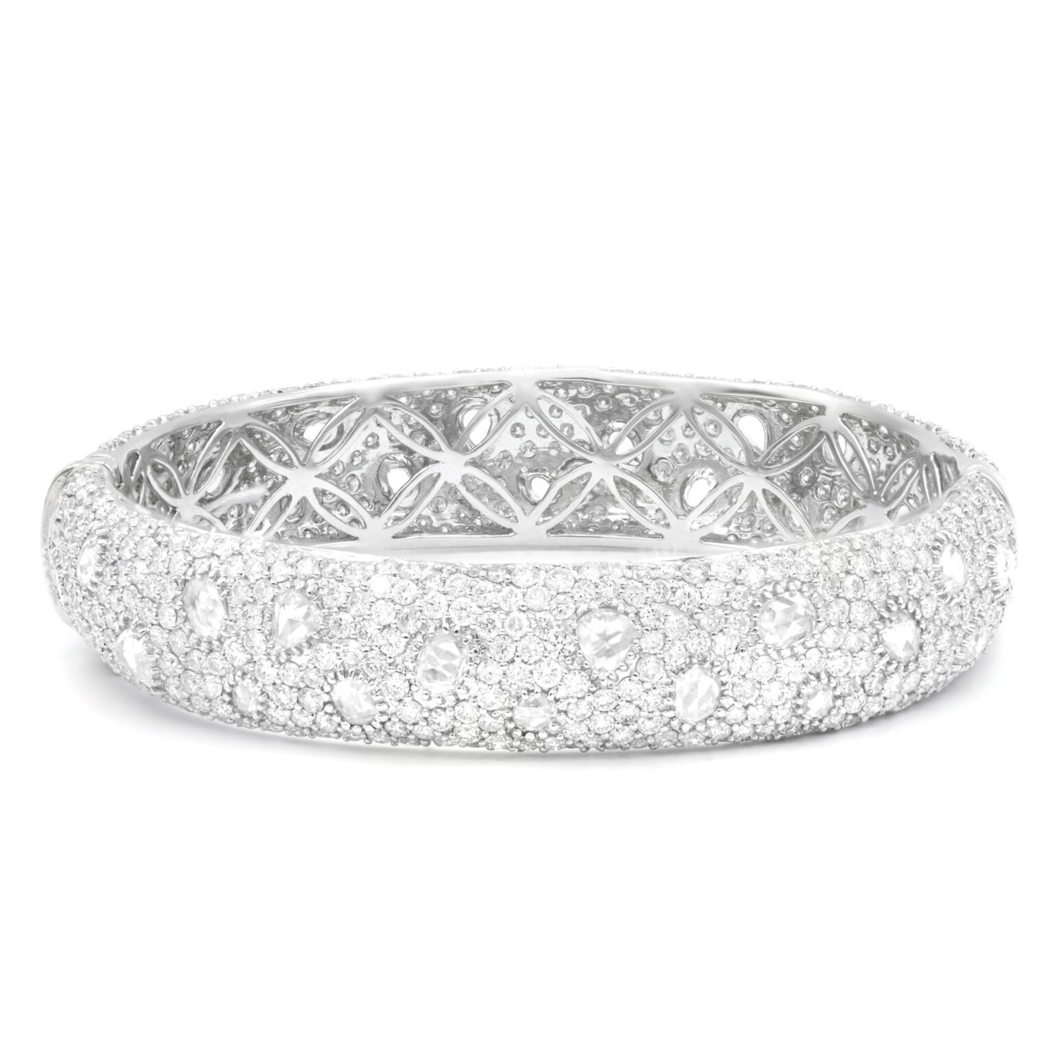 Rose Cut Pave Diamond