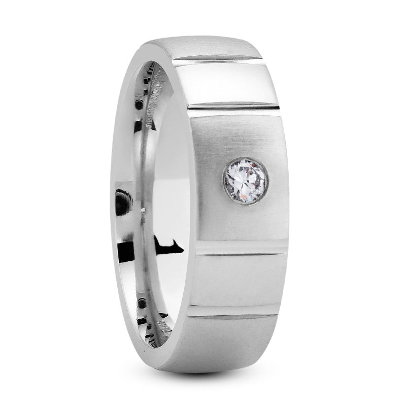 diamond wedding band gold