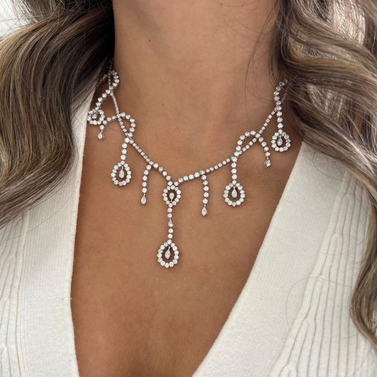 Diamond Fashion Necklace