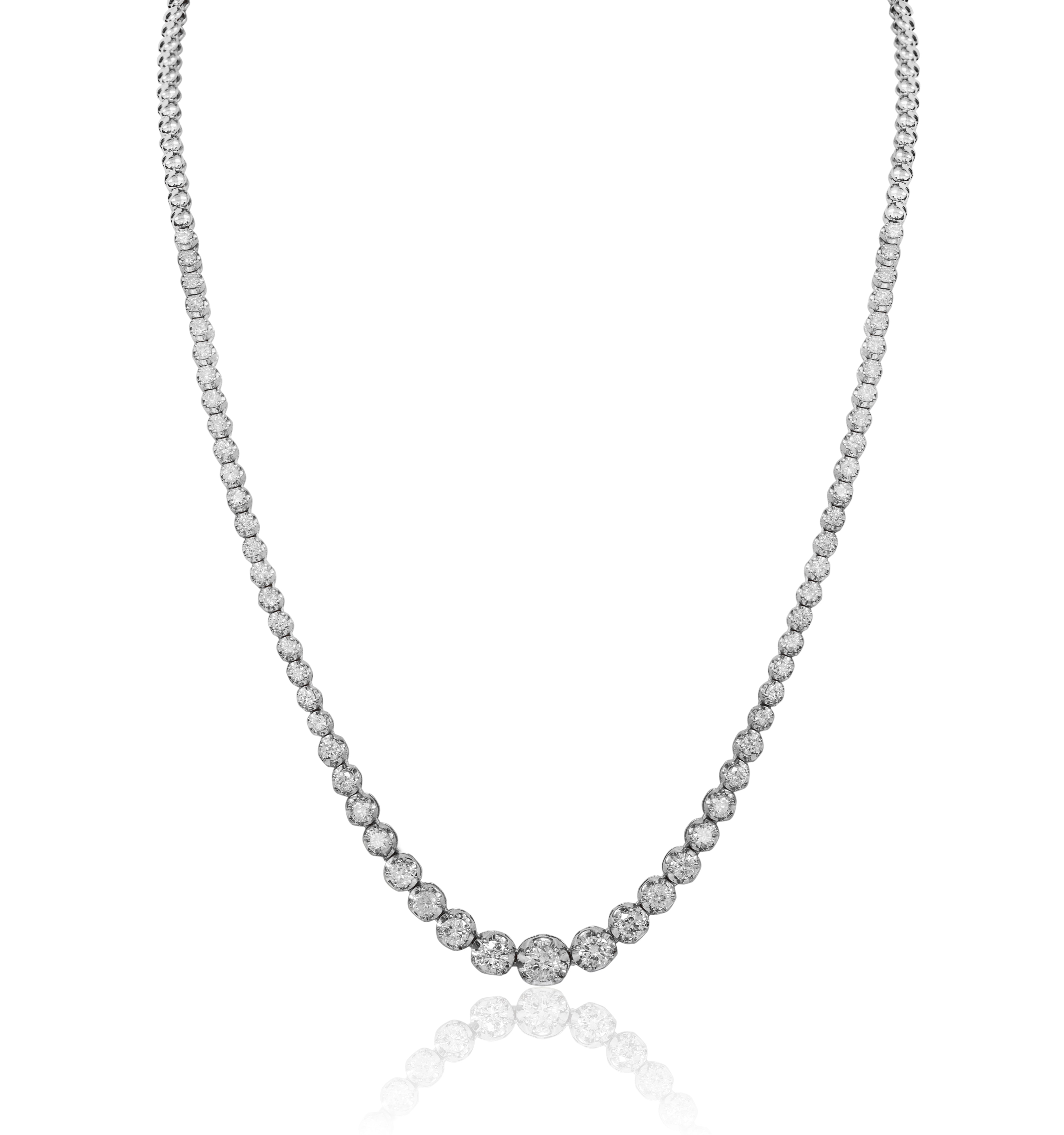 tennis necklace diamond