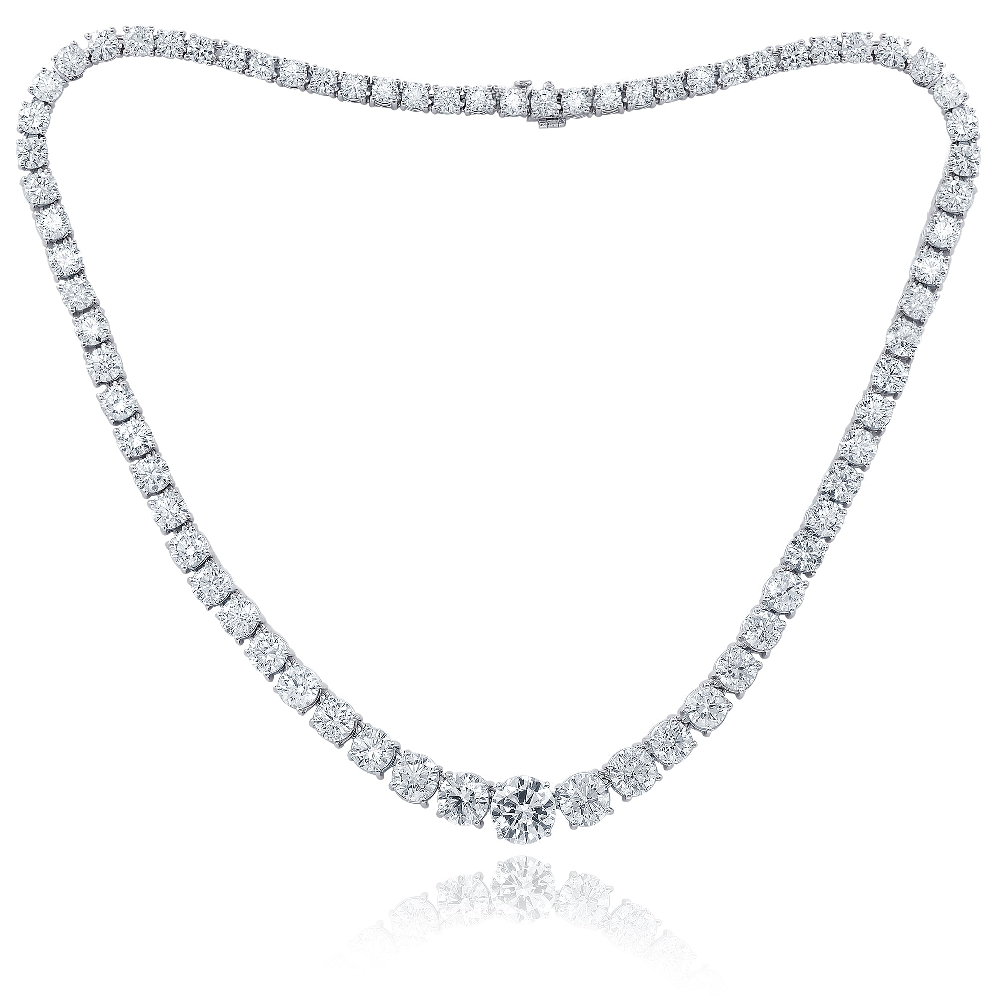 diamond tennis necklace