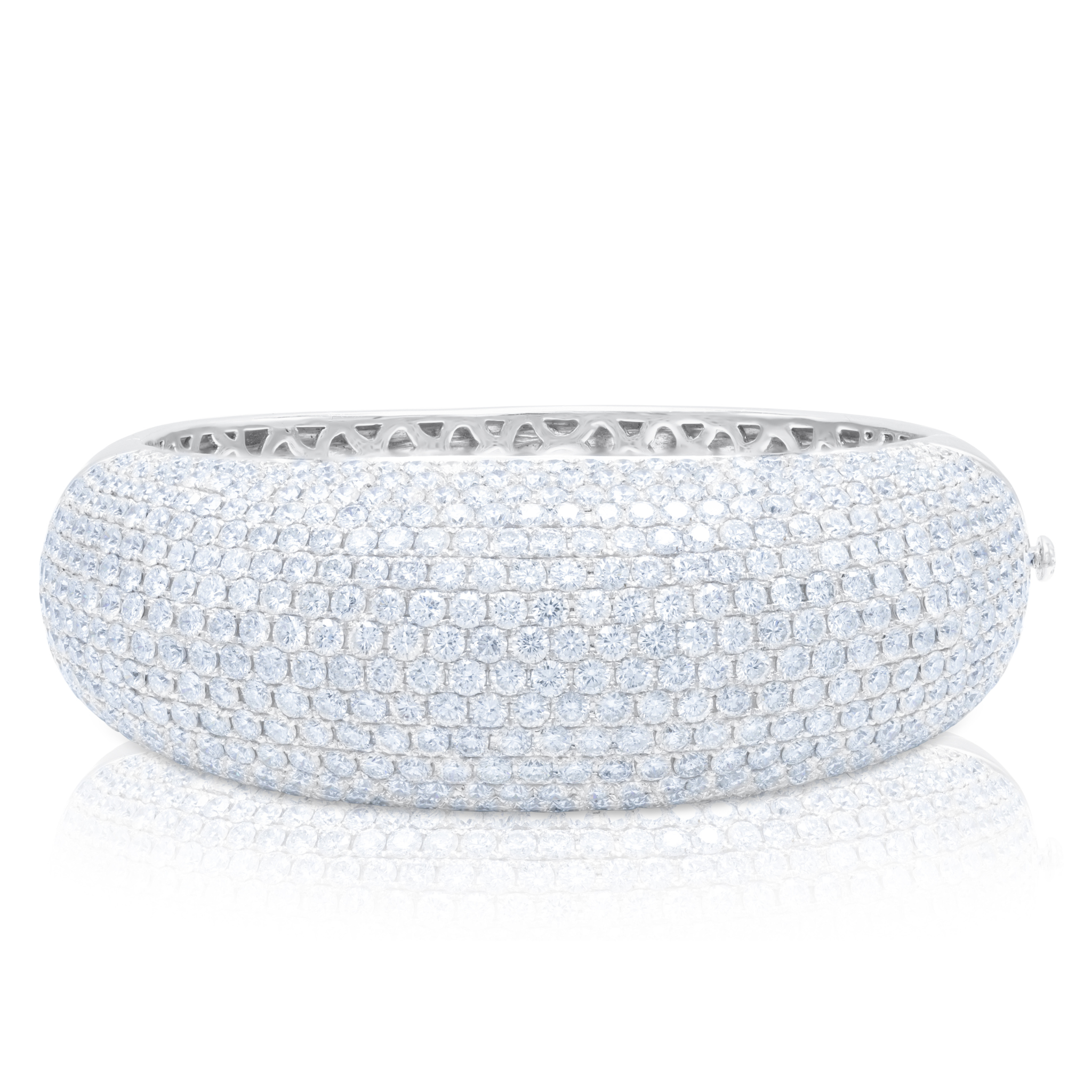 lab diamond bangle bracelet