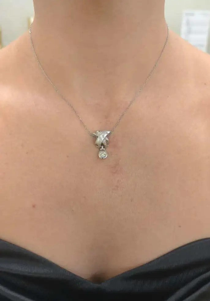 Round Diamond Fashion Pendant