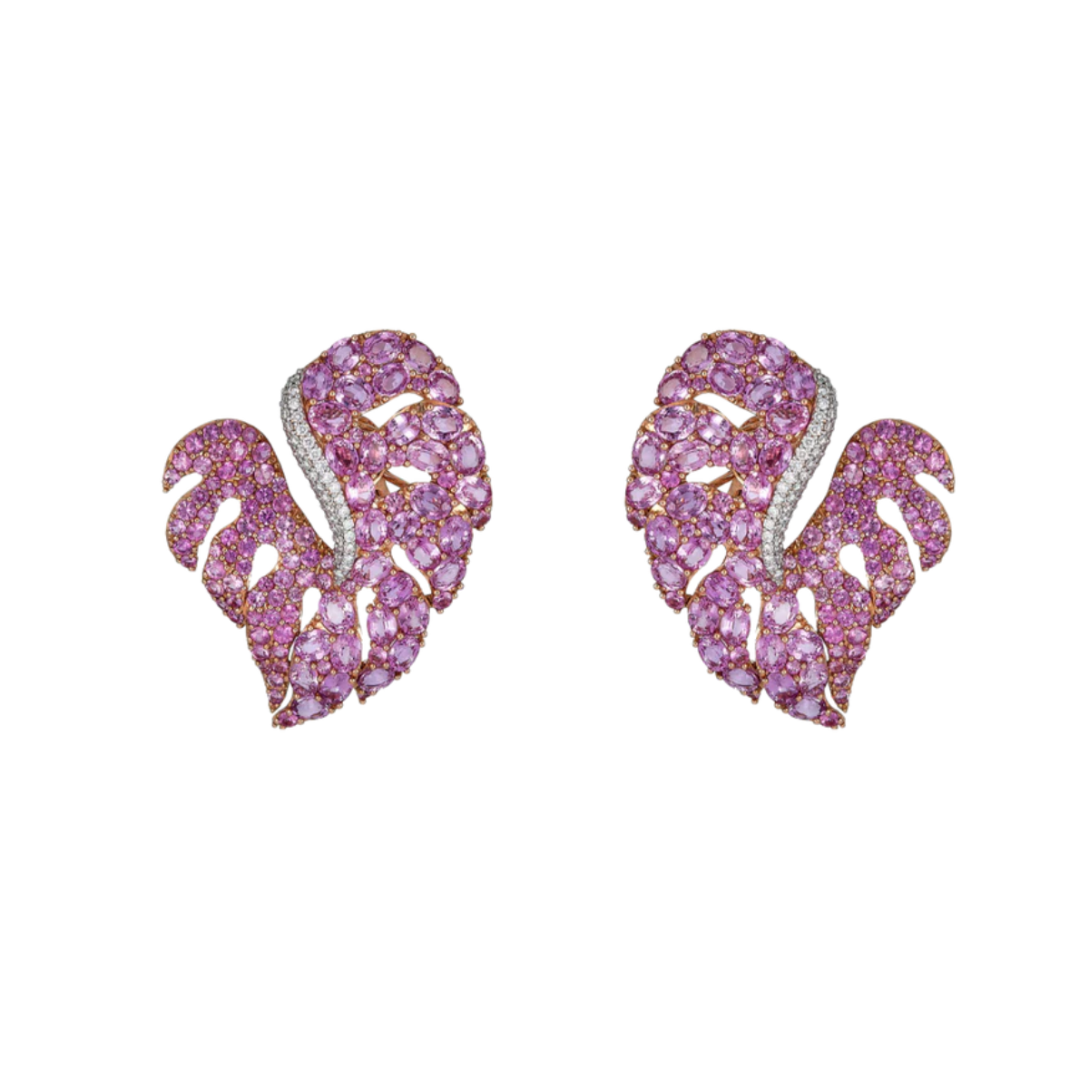 pink sapphire earrings tiffany