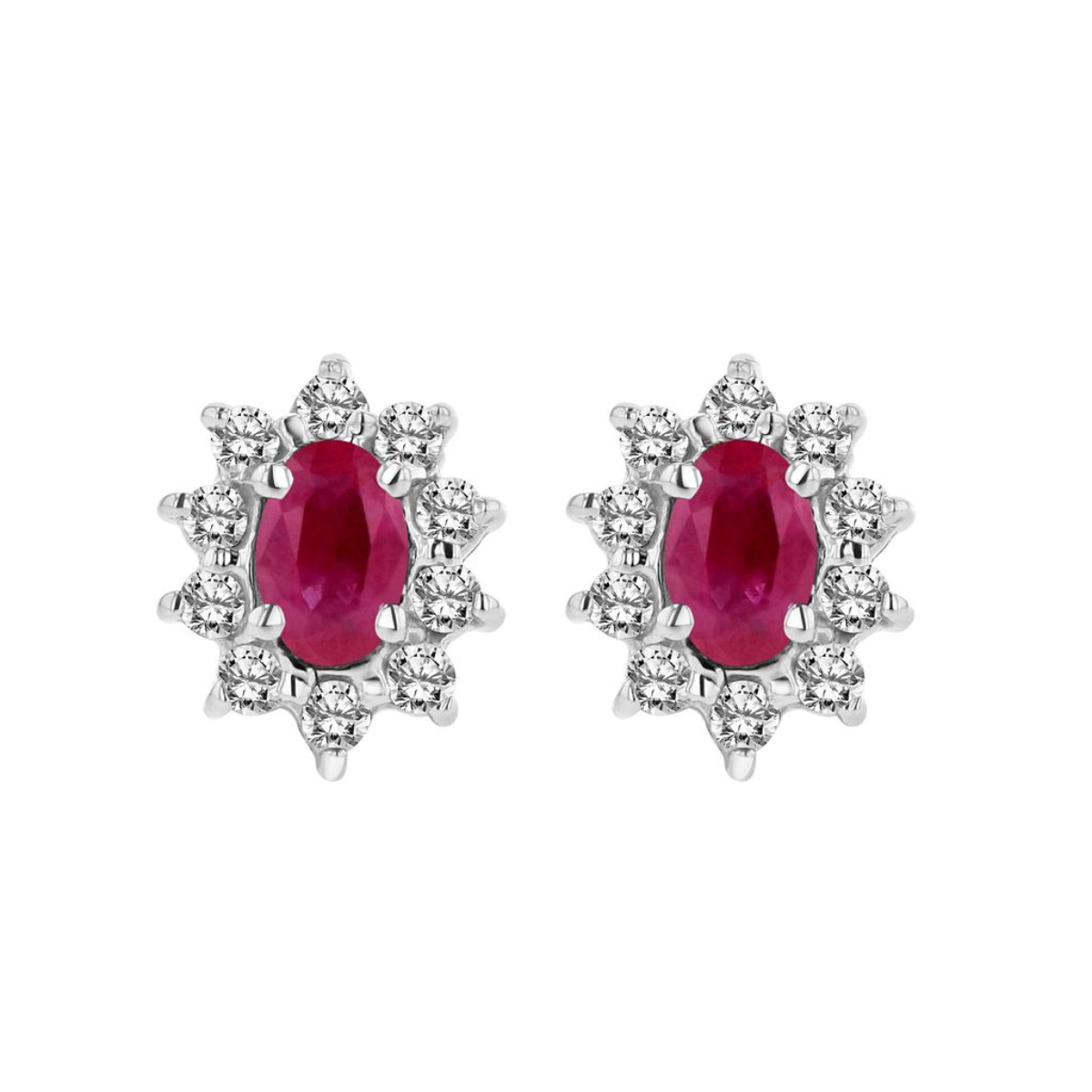 diamond stud earrings 1/2 carat