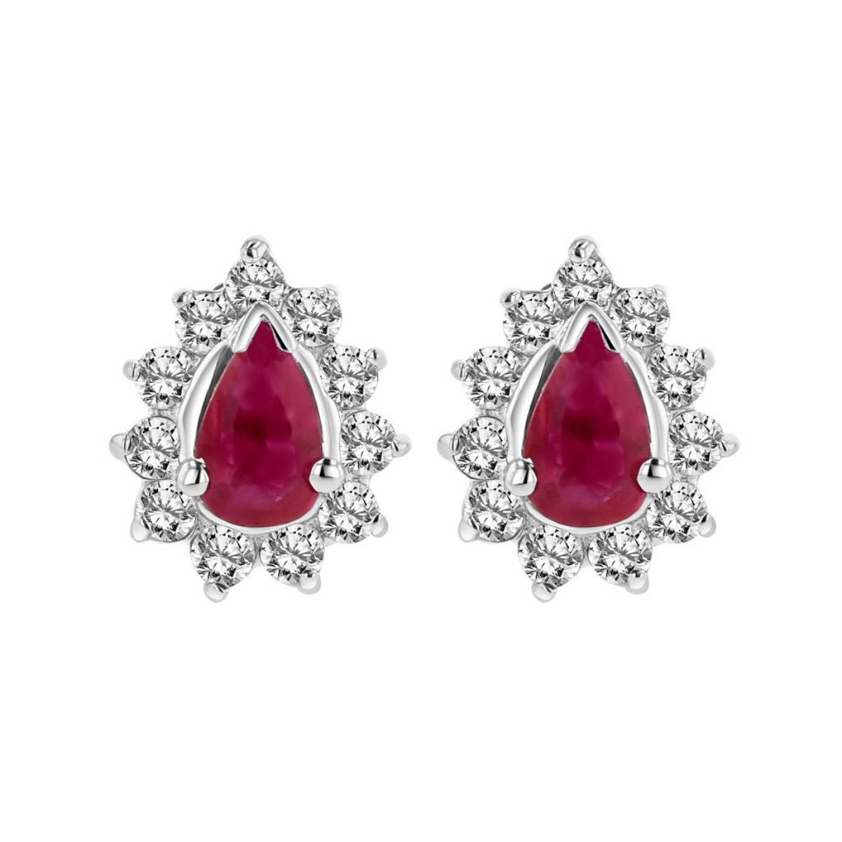 moissanite stud earrings