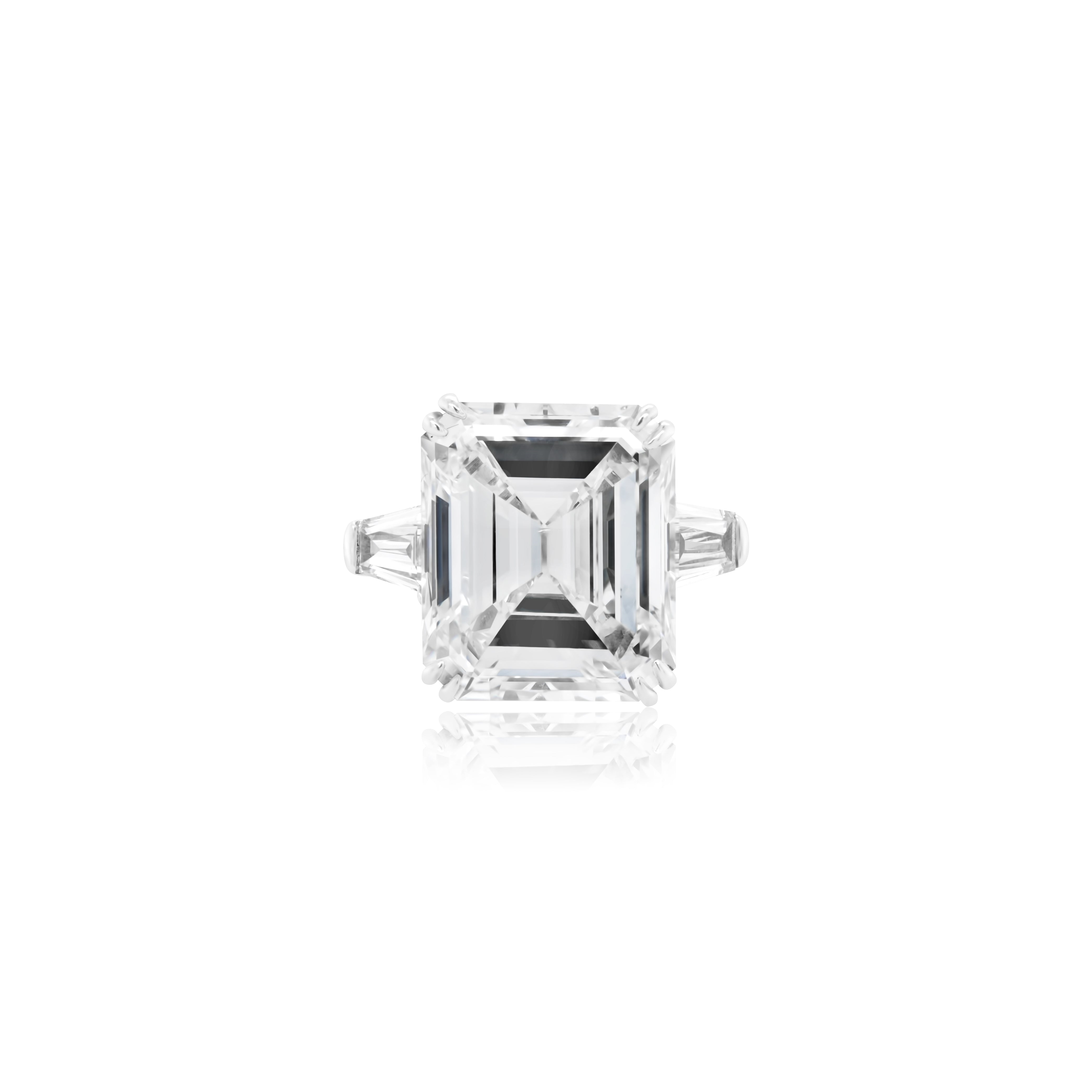three stone engagement ring