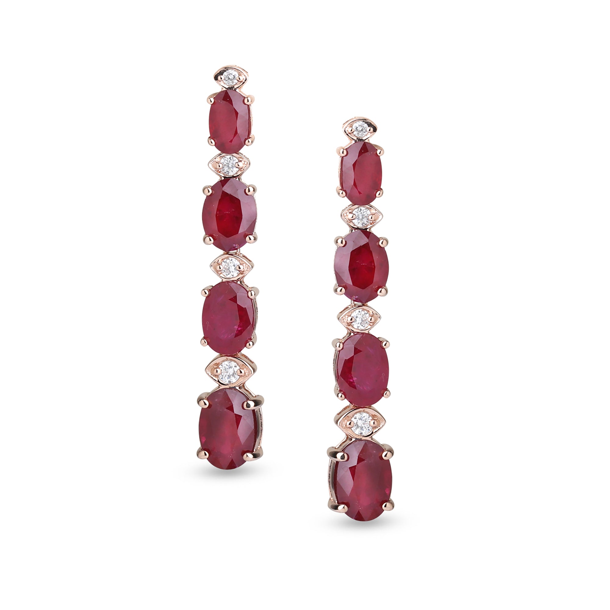 diamond drop earrings gold