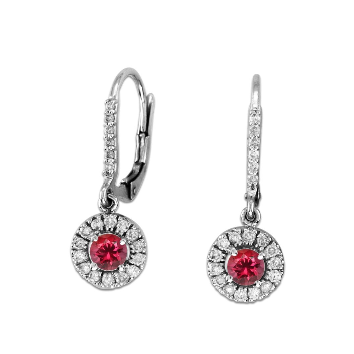 pearl drop earrings silver
