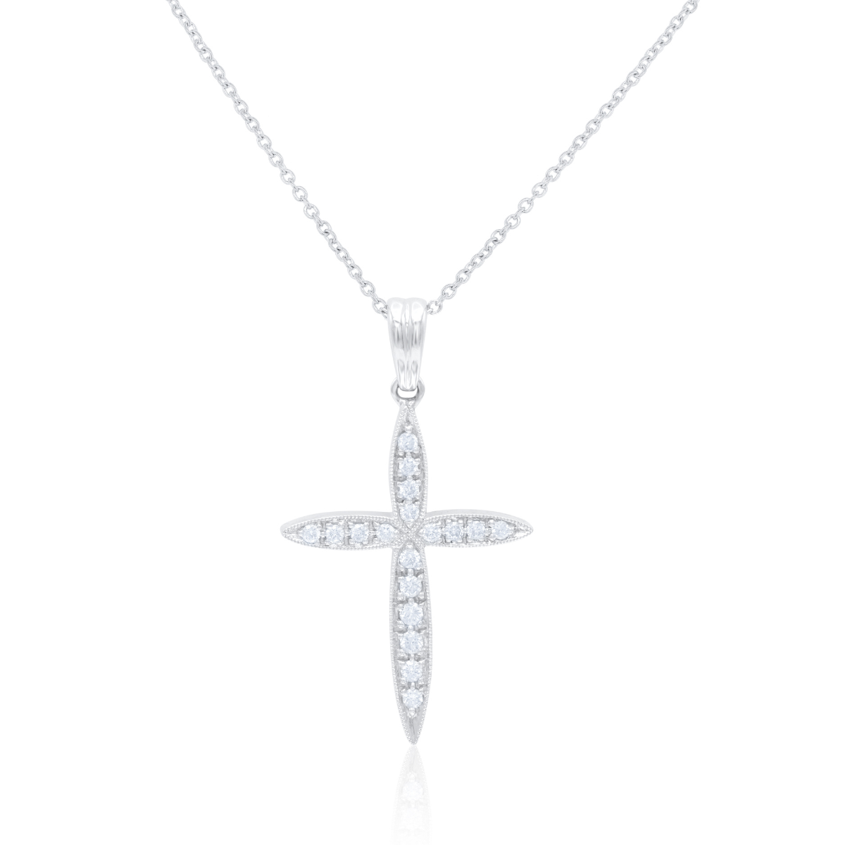 Rounded Diamond Cross