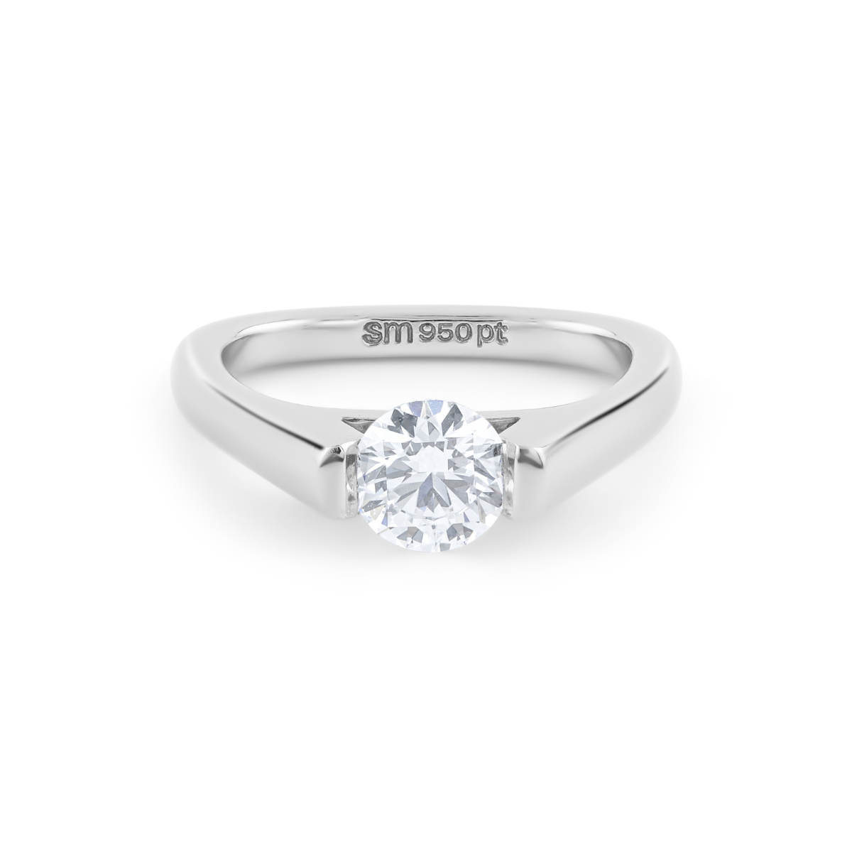 Solitaire Round Ring