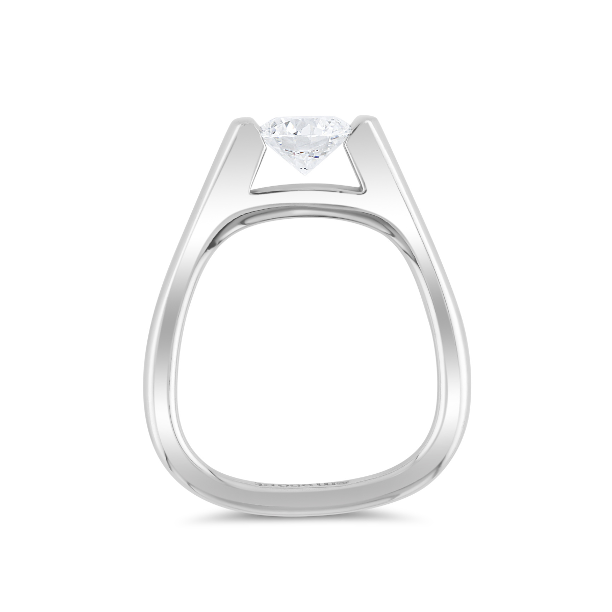 Solitaire Round Ring
