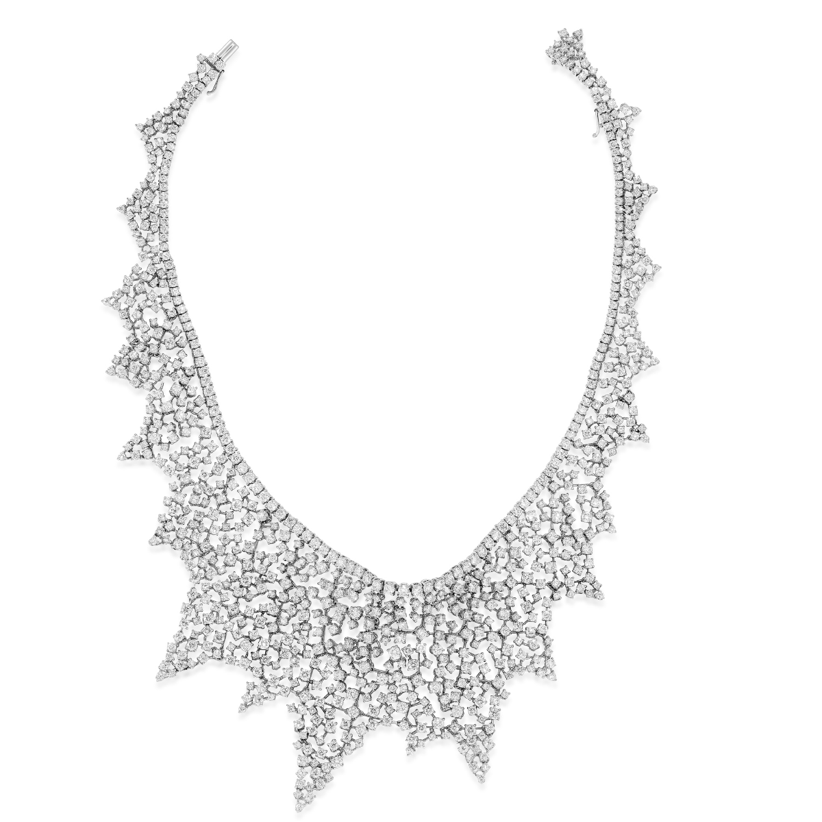 diamond necklace gold