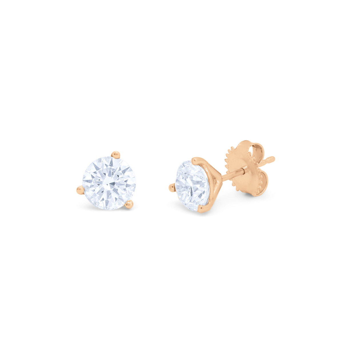 diamond stud earrings for women gold