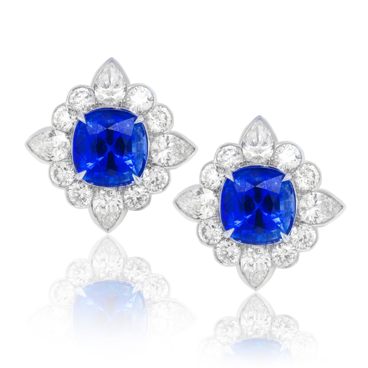 gold diamond stud earrings for women