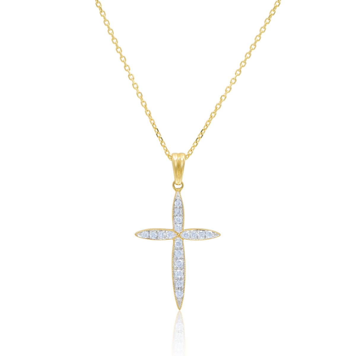 Rounded Diamond Cross