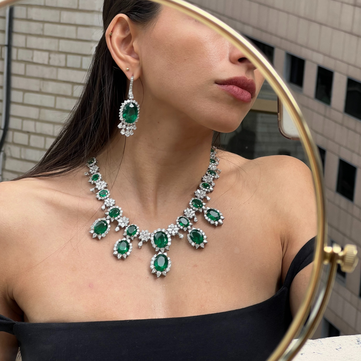 diamond necklace tennis