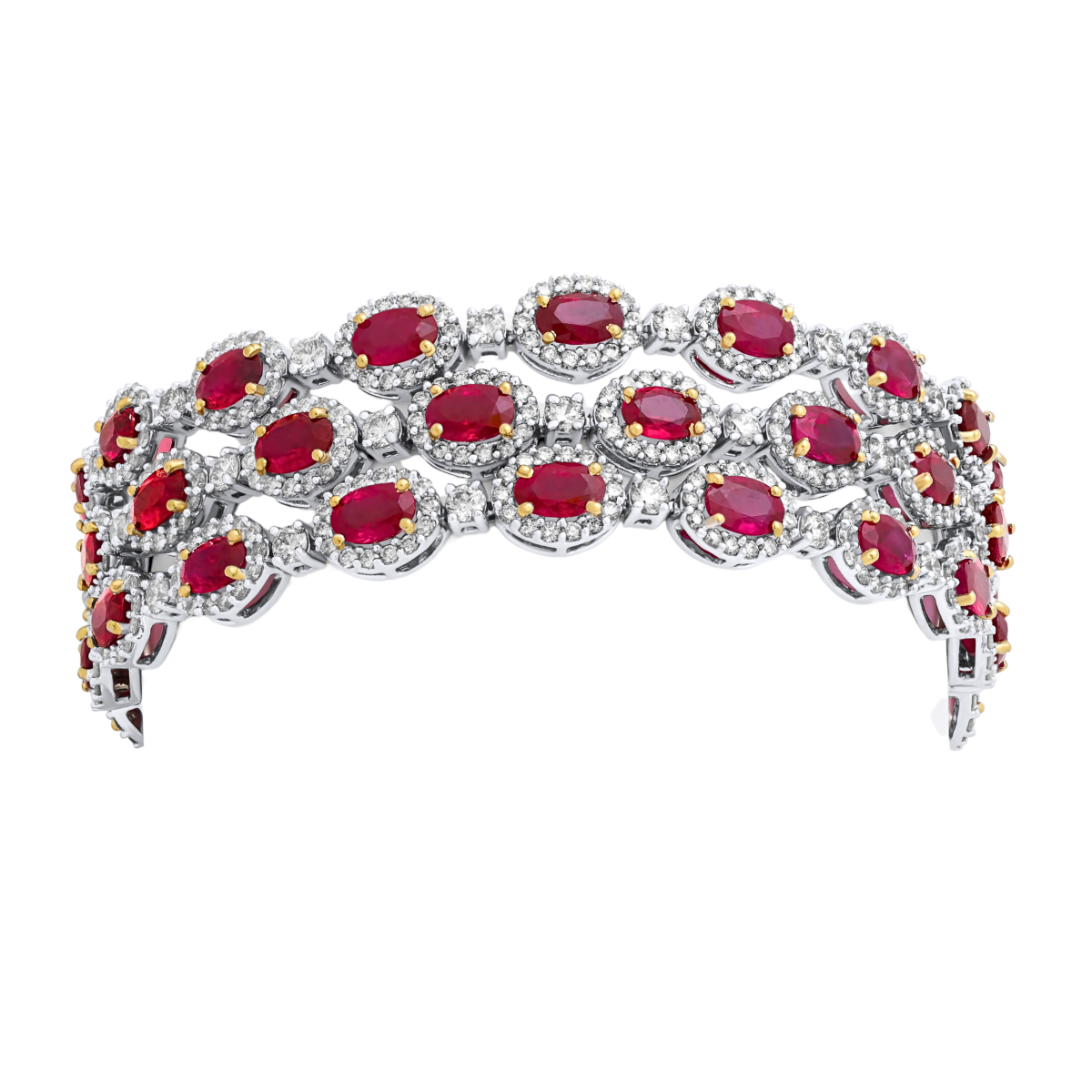 natural ruby bracelet