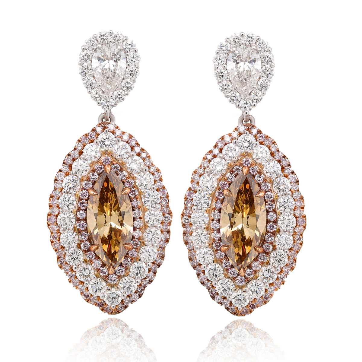 pearl drop earrings gold