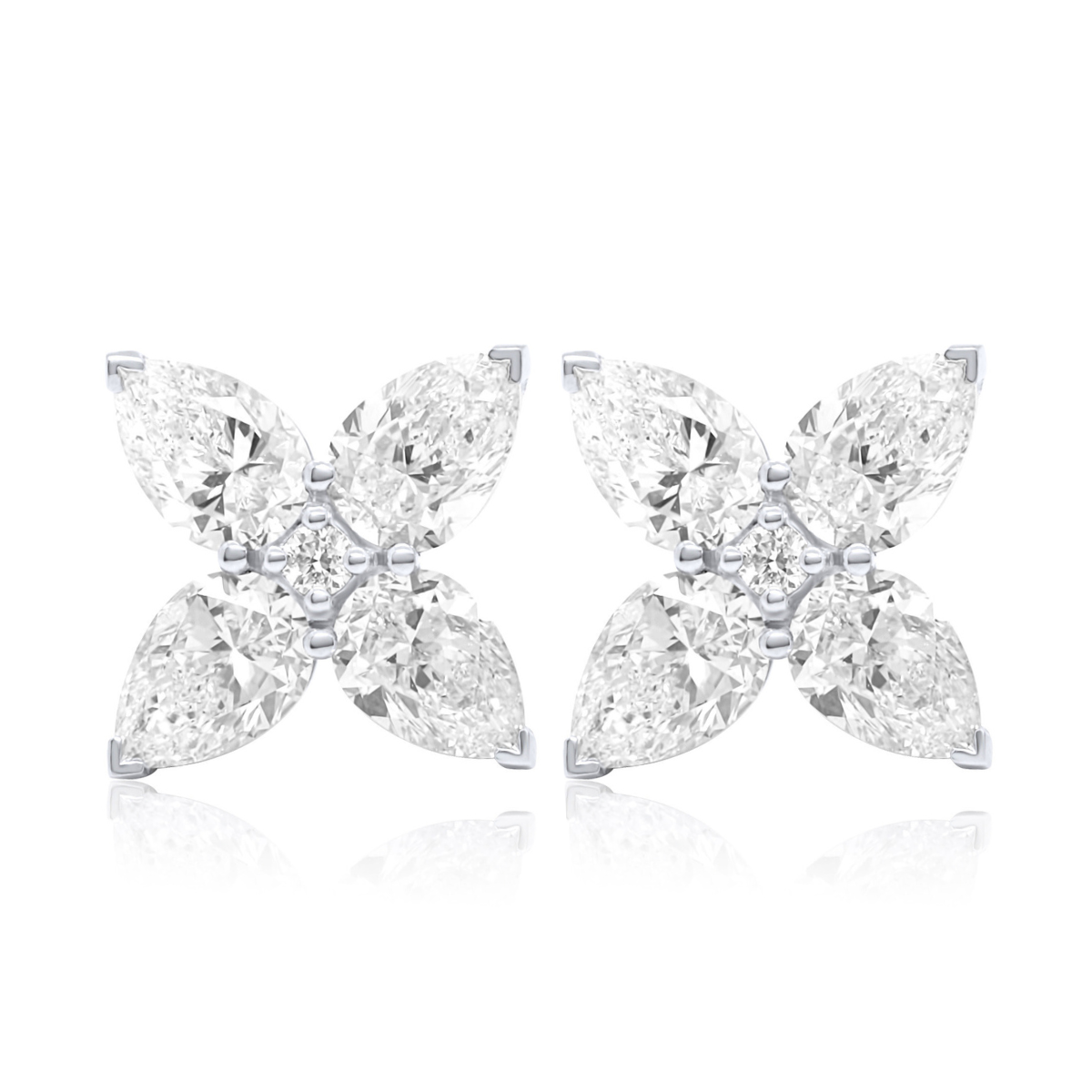 real diamond stud earrings