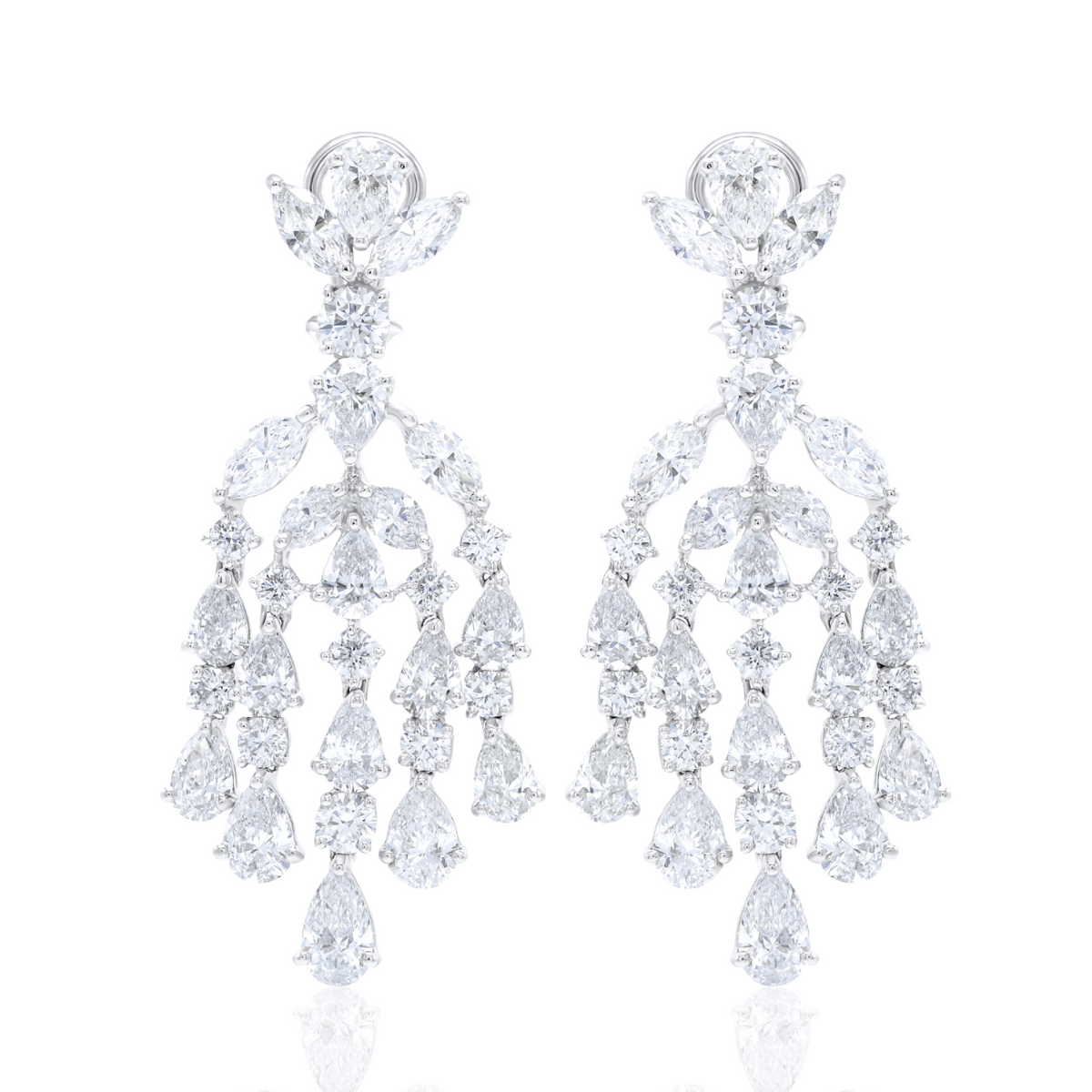 gold drop earrings