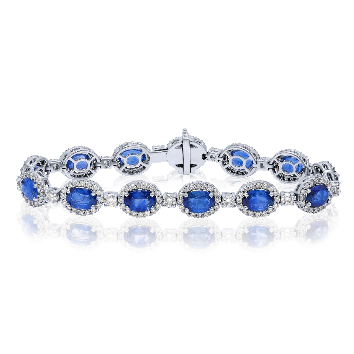 real diamond tennis bracelet