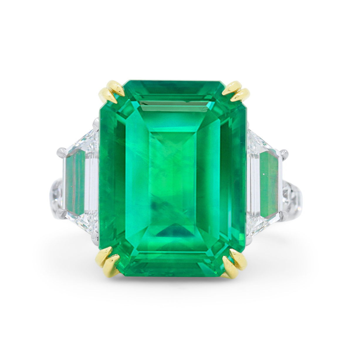 3-stone diamond anniversary ring