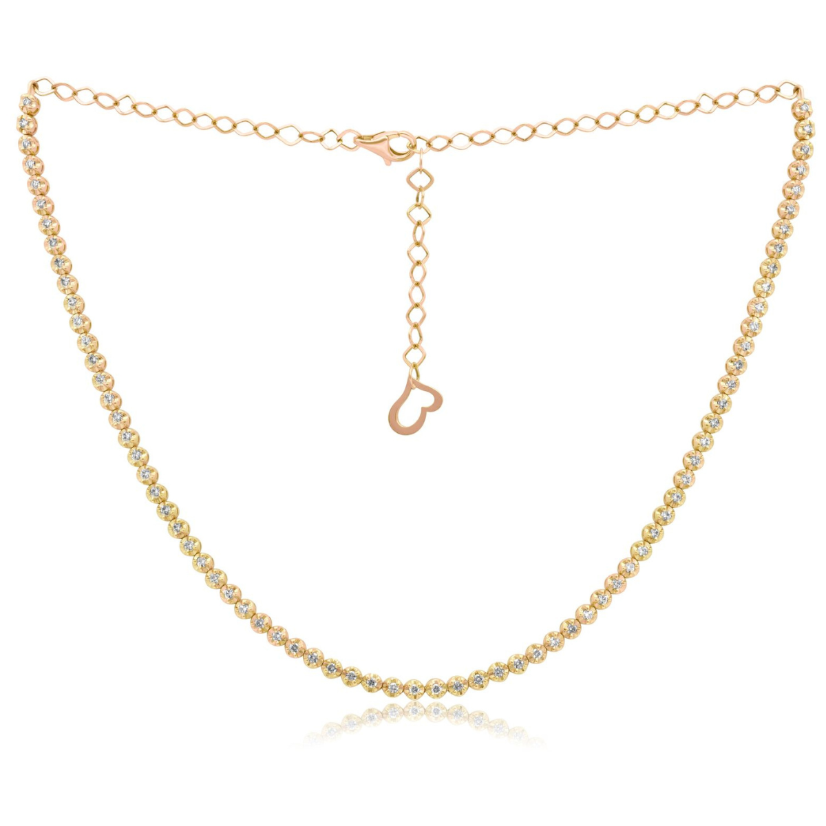 tennis necklace real diamond