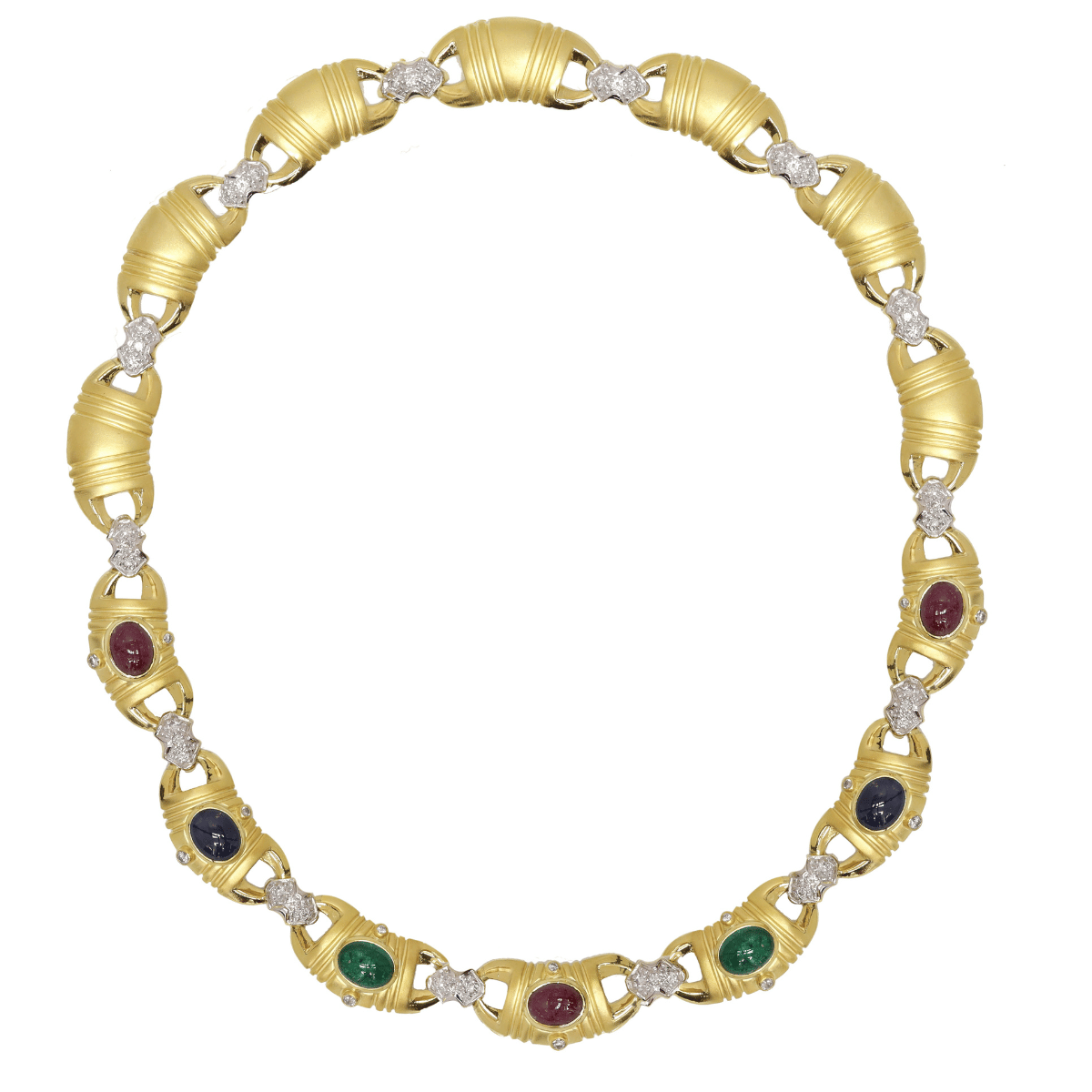 Rounded Egyptian Inspired Necklace