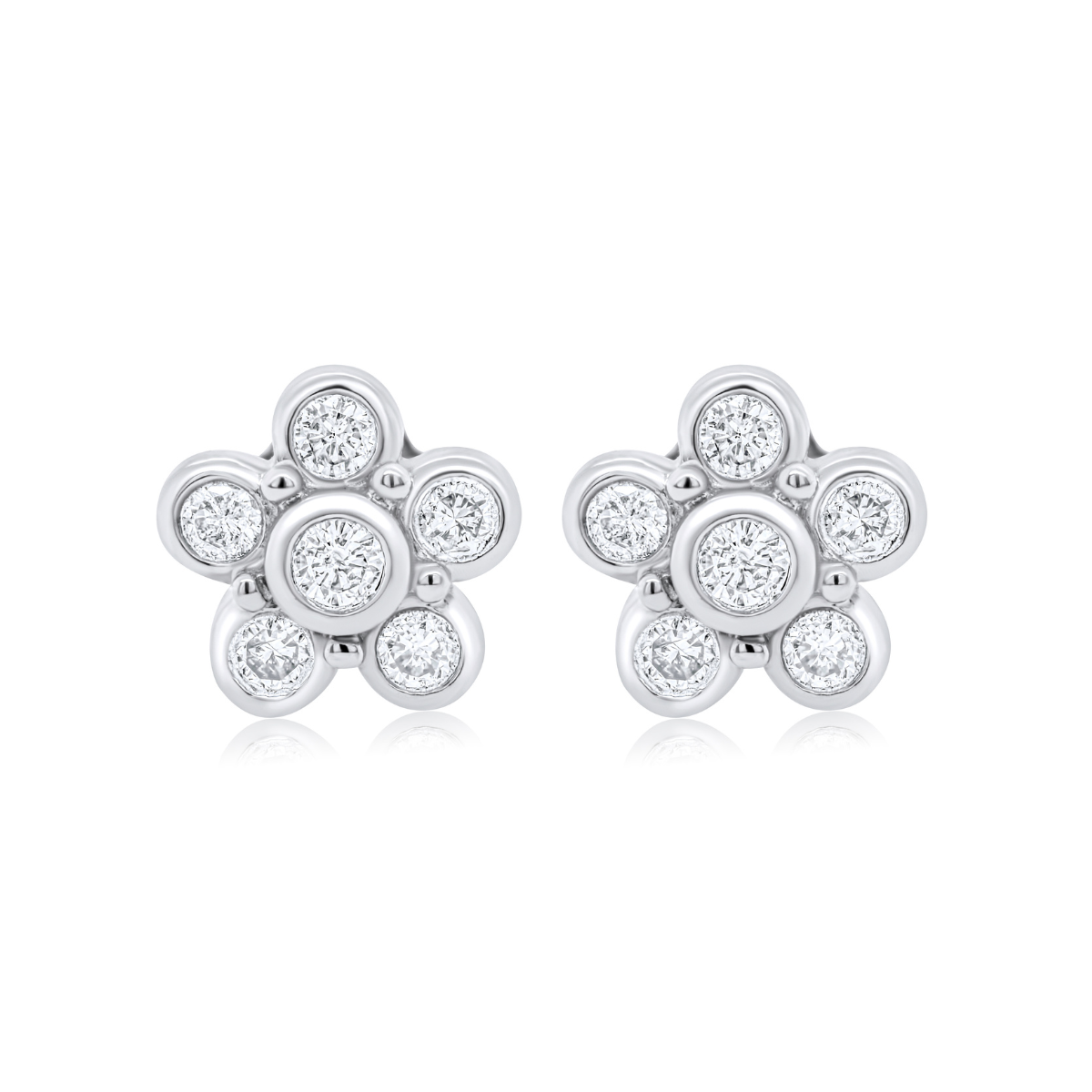 flower diamond ring engagement