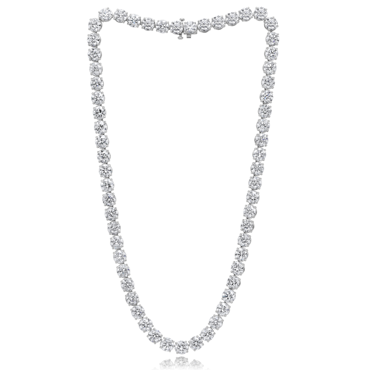 tennis necklace diamond womens