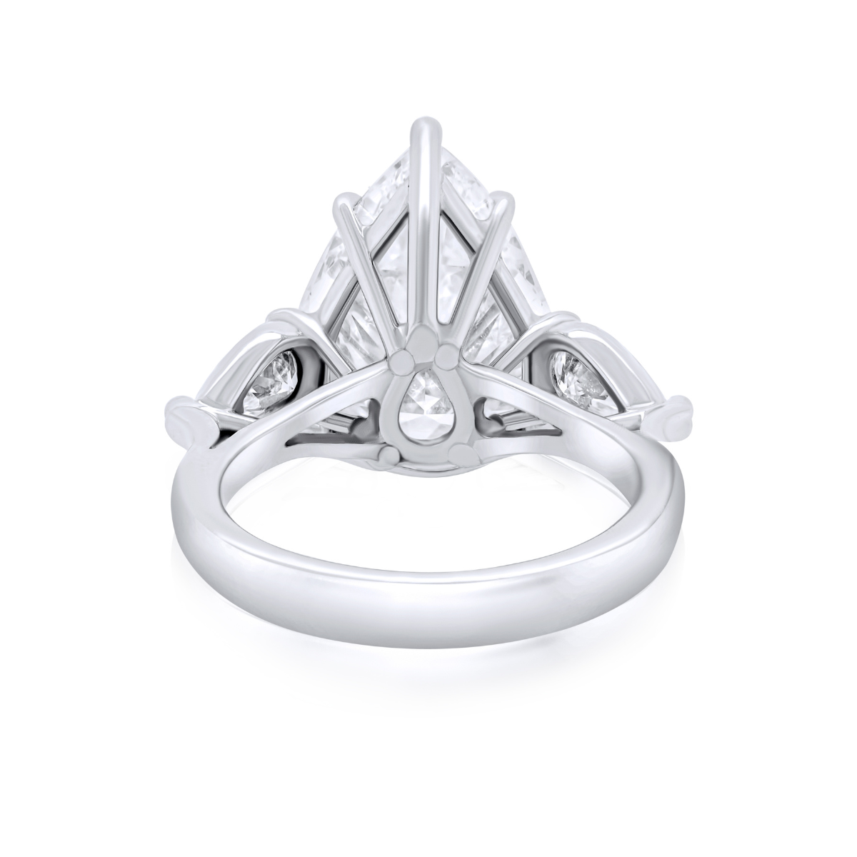 5.82ct Pear Shaped Daimond Ring
