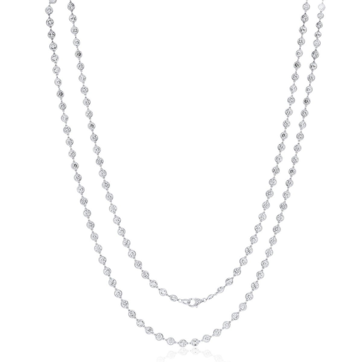 diamonds by the yard necklace tiffany