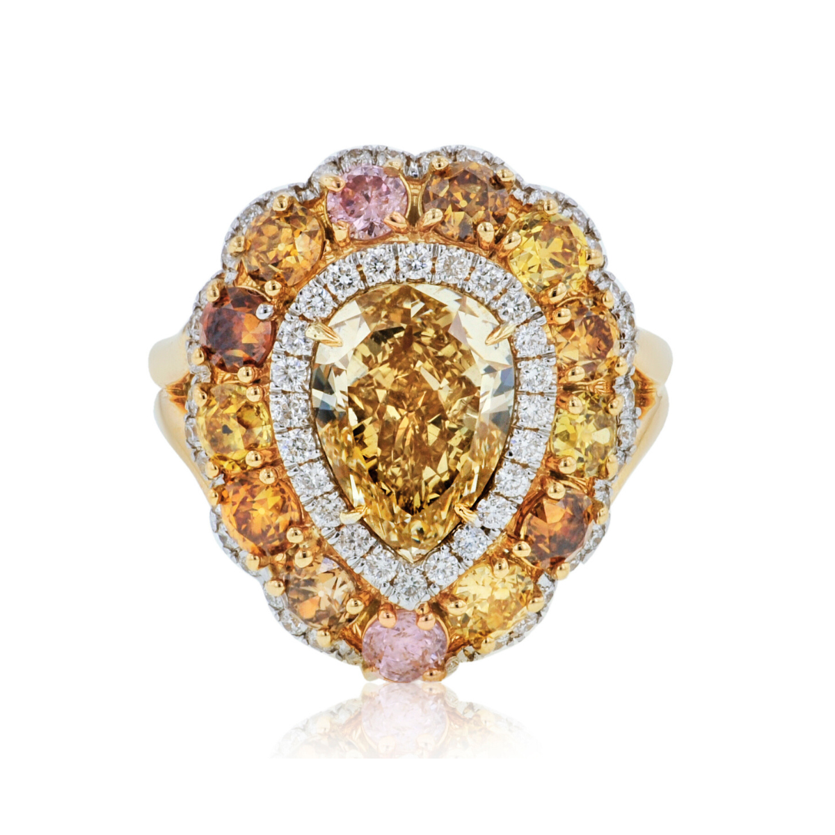 brown diamond ring price