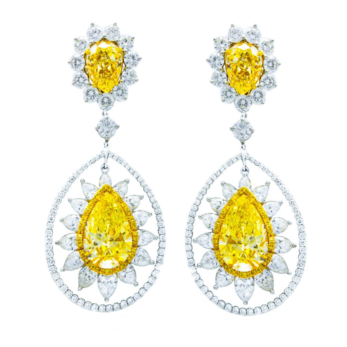 pearl drop earrings gold