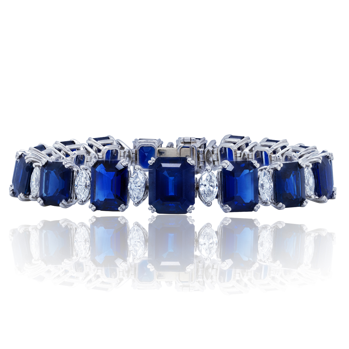Sapphire Diamond Bracelet