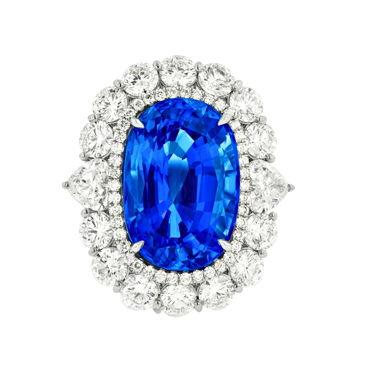 blue sapphire ring engagement
