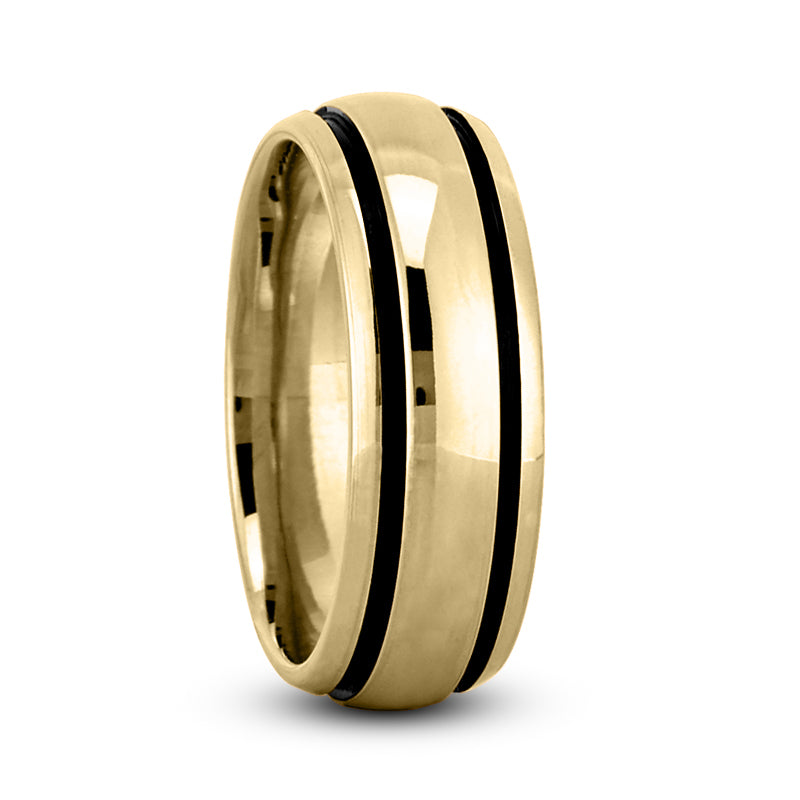 what does a black plastic ring mean