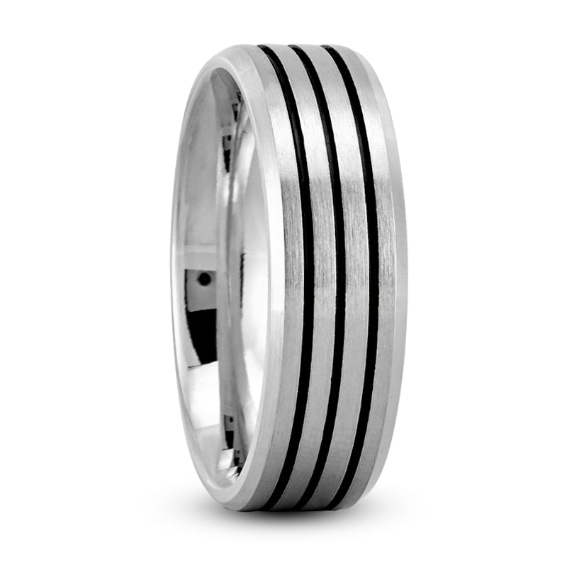 Triple Stripe Black Onyx Band