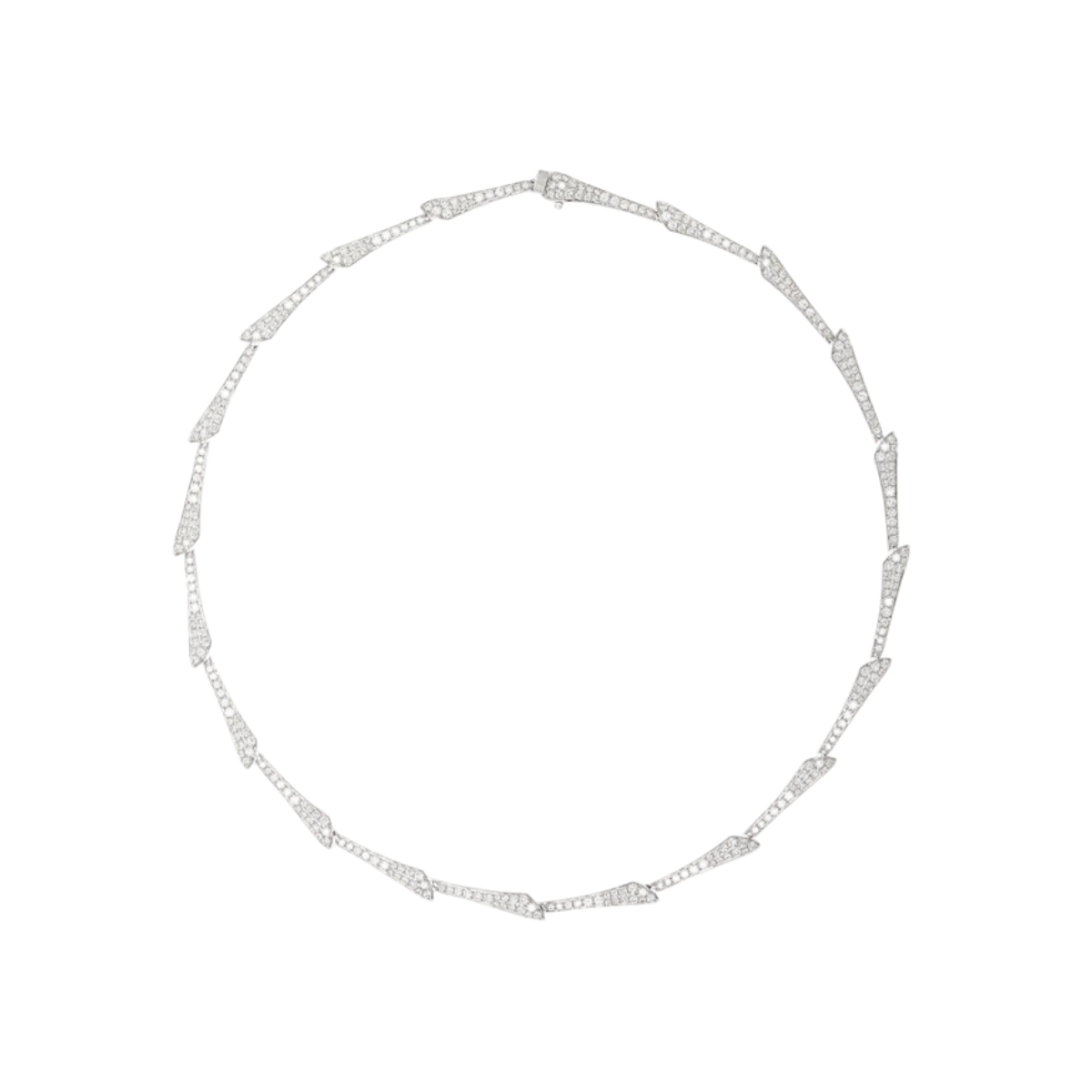 Calla Lily Diamond Necklace